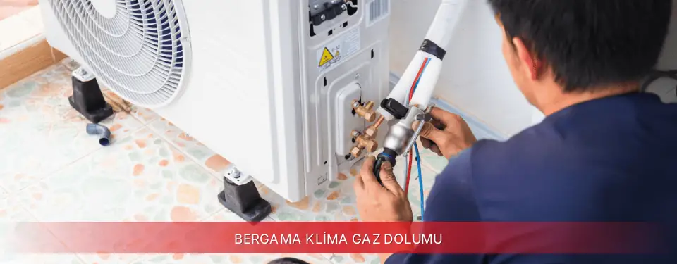 Bergama İlçemi Finlux Klima Gaz Dolumu
